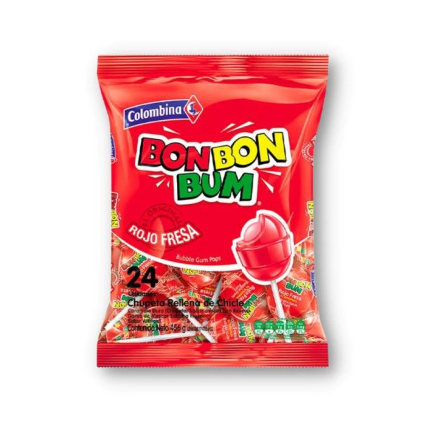 Colombina Bon Bon Bun fresa 408g