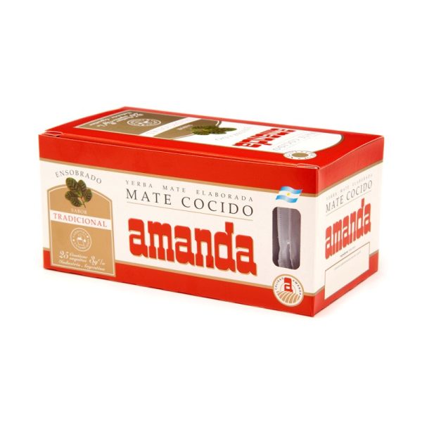 AMANDA Mate-Tee in Teebeutel - Mate Cocido en en saquitos 75g