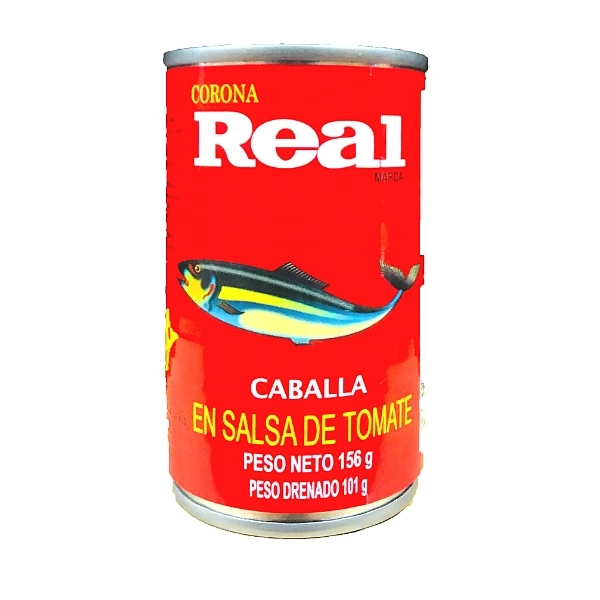 Corona Real Caballa en Salsa de Tomate 156g