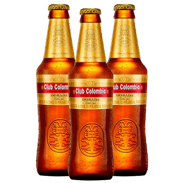 Cerveza Club Colombia Dorada 33cl 4,7vol