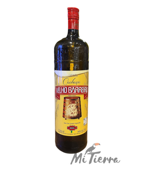 Velho Barreiro Cachaca 1Lt 39%