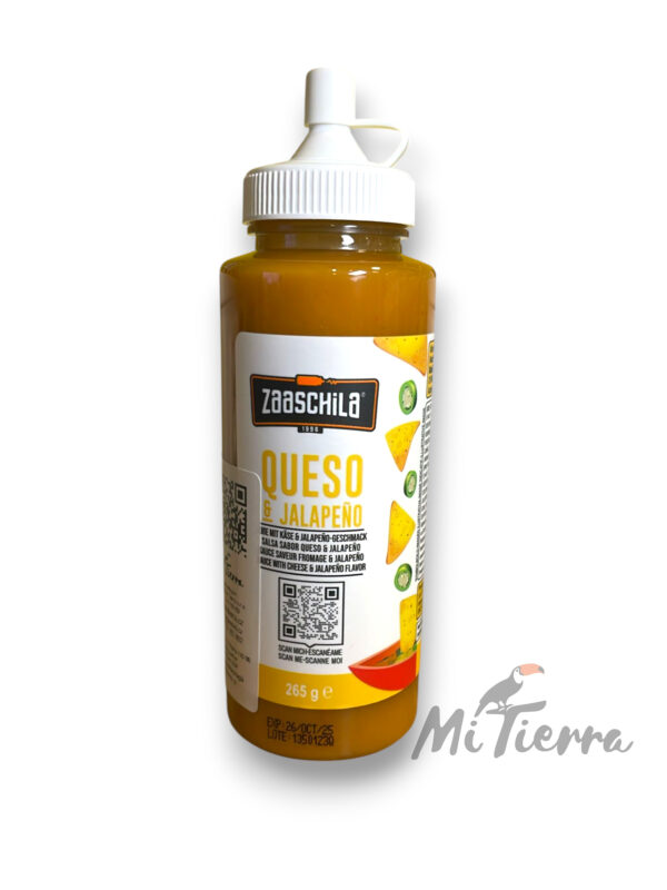 Zaaschila Queso y Jalapeño 265g